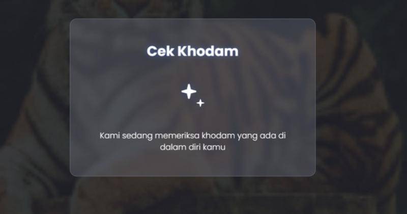 Link Cek Khodam
